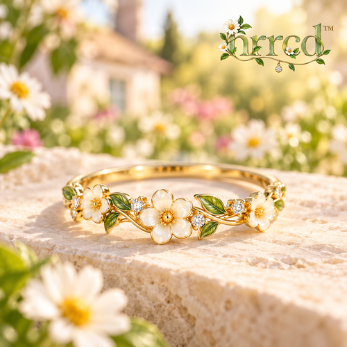 nrrcd™ Meadow Vine Floral Ring — hero product view